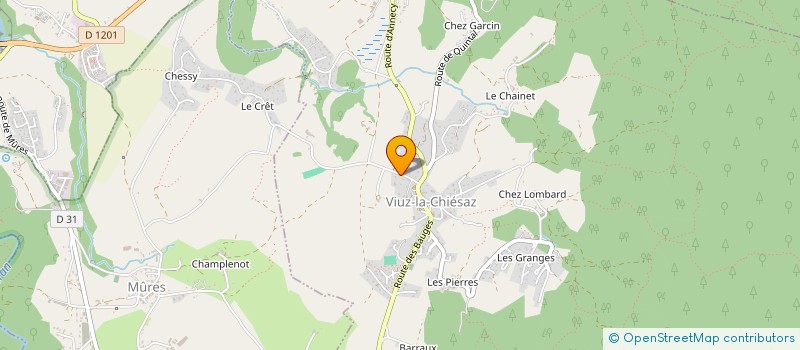 localisation de l'entreprise ALP.EDELWEISS  EPAGNY METZ-TESSY