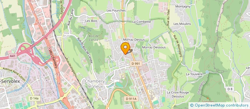 localisation de l'entreprise ALP'ELITE VTC & SERVICE  CHAMBERY