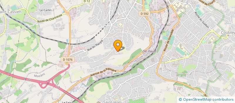 localisation de l'entreprise ALP'FACADES  SAINT-NICOLAS-DE-MACHERIN