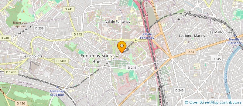 localisation de l'entreprise ALP GURKAN DESIGN TECHNOLOGIES à FONTENAY-SOUS-BOIS