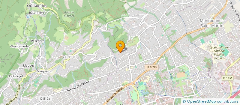 localisation de l'entreprise ALP' HABITAT CONSEIL à MEYLAN