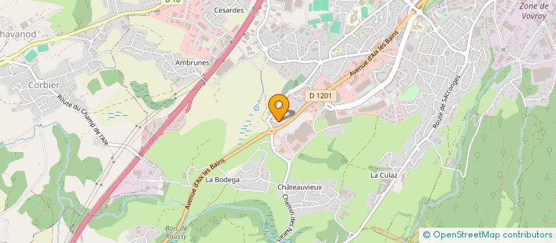localisation de l'entreprise ALP' IN VAN à ANNECY