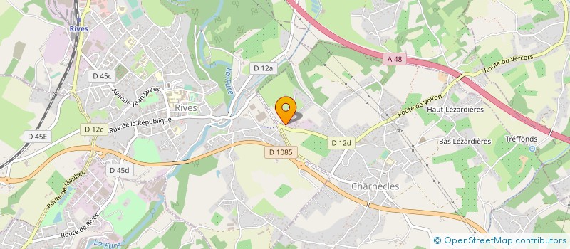 localisation de l'entreprise ALP'INVEST 2  CHARNECLES