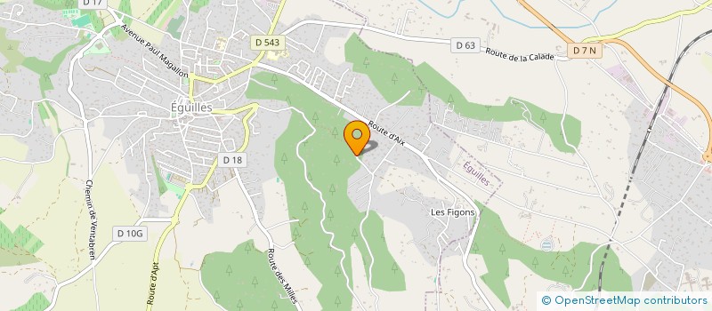 localisation de l'entreprise ALP INVEST  EGUILLES