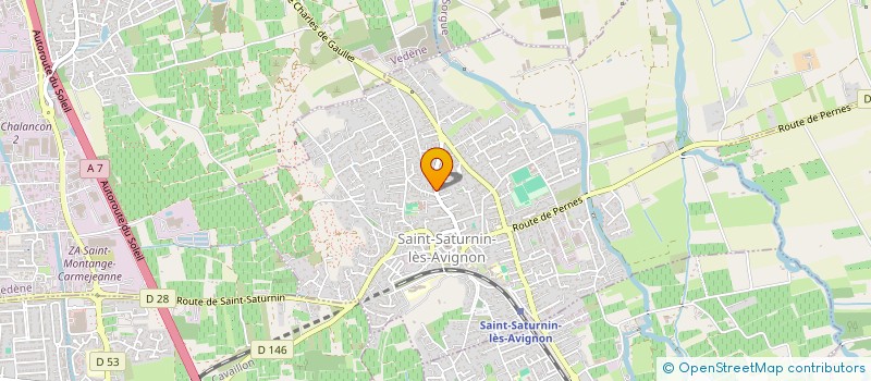 localisation de l'entreprise ALP MEDICAL  SAINT-SATURNIN-LES-AVIGNON