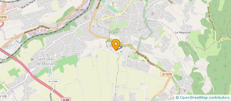 localisation de l'entreprise ALP'MIE  LA BUISSE