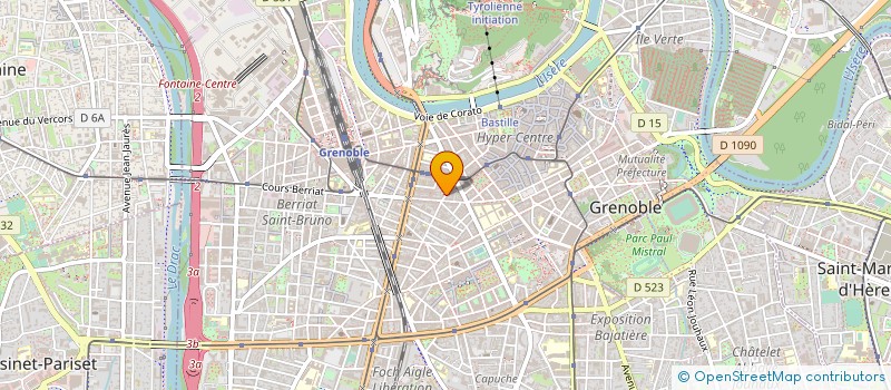 localisation de l'entreprise ALP'PRO CONSEIL à GRENOBLE