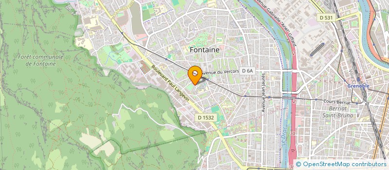 localisation de l'entreprise ALP RESEAUX  FONTAINE