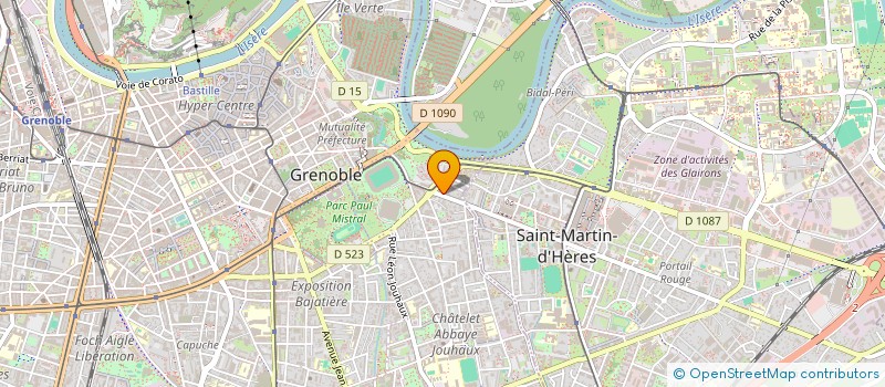 localisation de l'entreprise ALP'ROTISSERIE  GRENOBLE