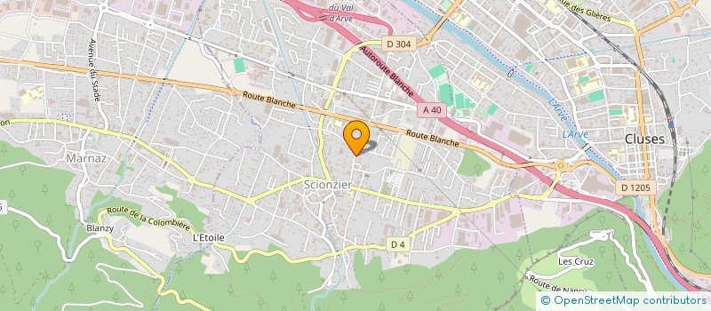 localisation de l'entreprise ALP'TECH à SCIONZIER