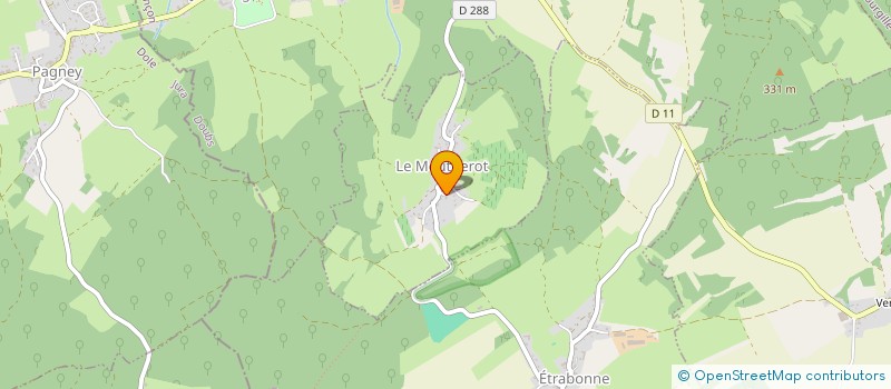 localisation de l'entreprise ALP'TITUDE BIO à LE MOUTHEROT