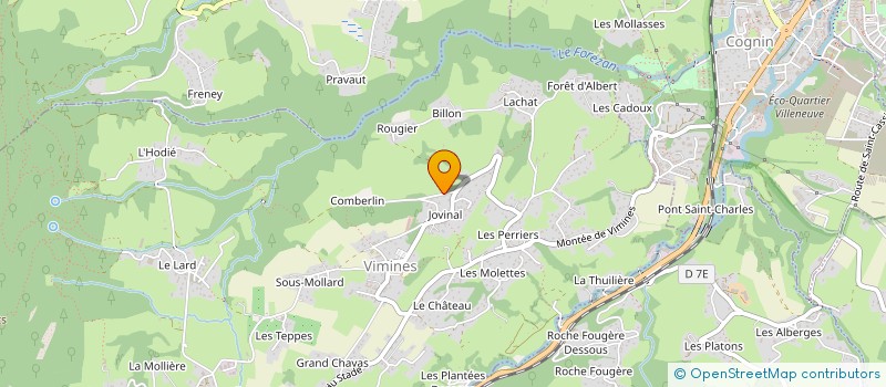 localisation de l'entreprise ALP'Y SHUTTLE  COGNIN