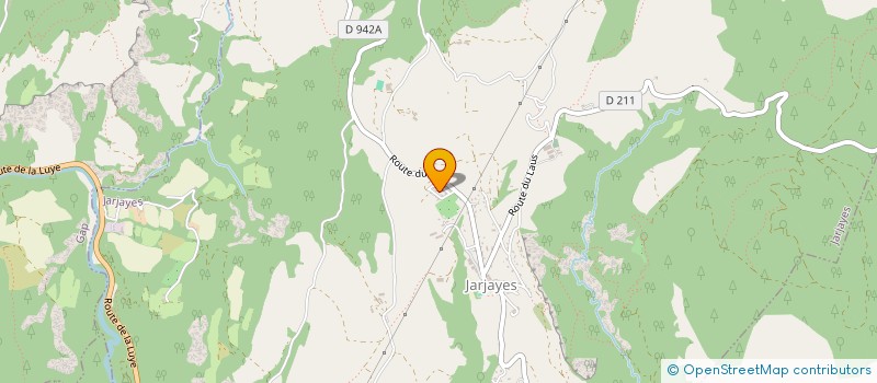 localisation de l'entreprise ALP'YES  JARJAYES