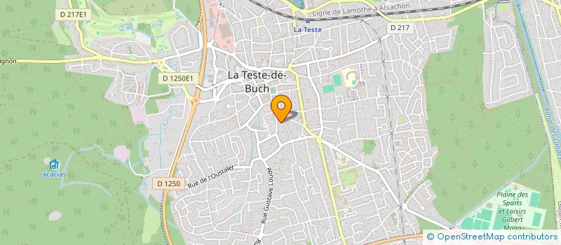 localisation de l'entreprise ALP2G à LA TESTE-DE-BUCH