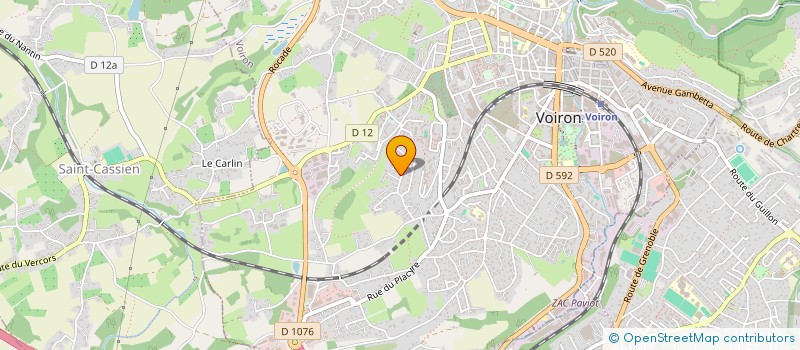 localisation de l'entreprise ALP4NEXT  SAINT-AUPRE