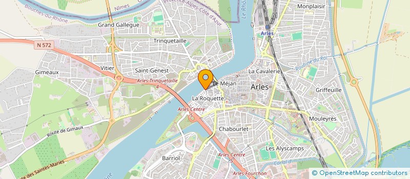 localisation de l'entreprise ALPA à ARLES