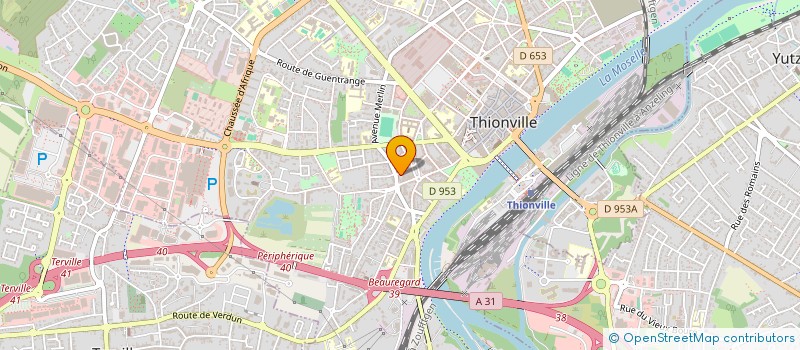 localisation de l'entreprise ALPA à THIONVILLE
