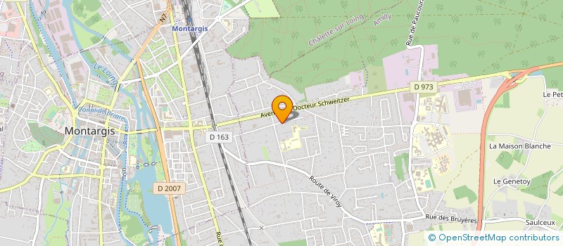 localisation de l'entreprise ALPA à AMILLY