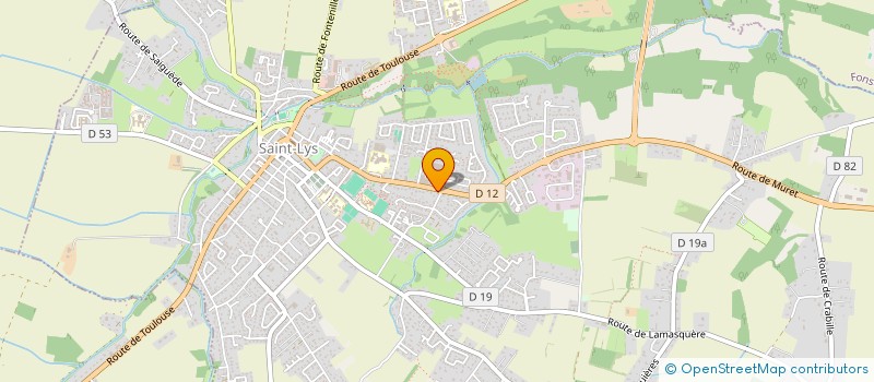 localisation de l'entreprise ALPA  SAINT-LYS