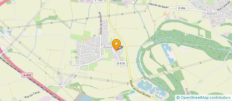 localisation de l'entreprise ALPA  NIEVROZ