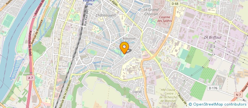 localisation de l'entreprise ALPA  VALENCE