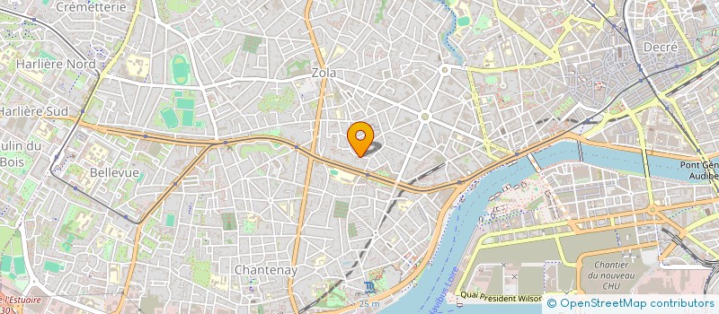 localisation de l'entreprise ALPA INVEST à NANTES