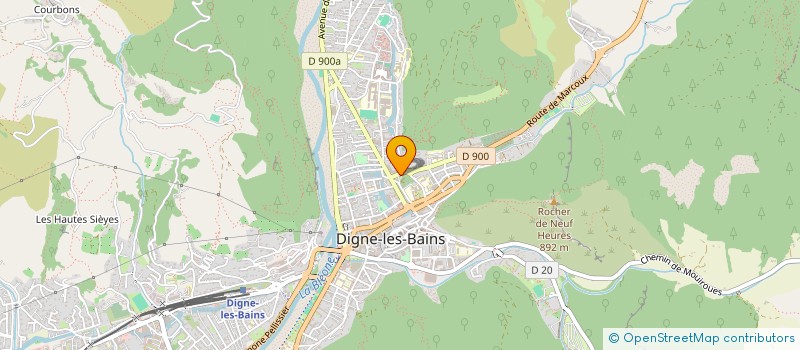 localisation de l'entreprise ALPA NET SERVICES à DIGNE-LES-BAINS