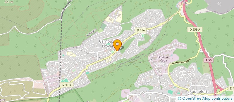 localisation de l'entreprise ALPA PATRIMOINE  CARNOUX EN PROVENCE