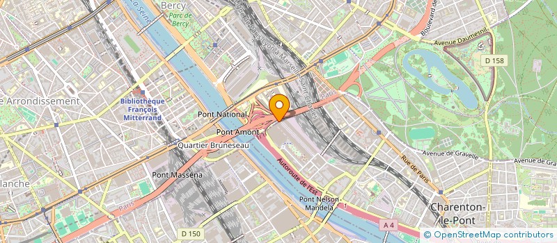 localisation de l'entreprise ALPA PRINT à CHARENTON-LE-PONT