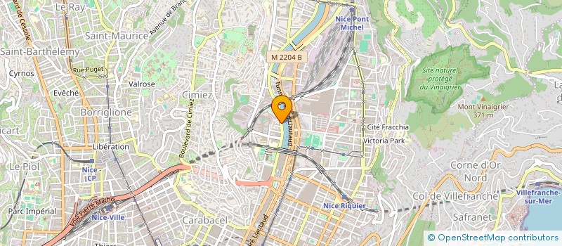 localisation de l'entreprise ALPA RESIDENCE à NICE