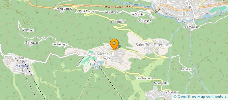 localisation de l'entreprise ALPAA  AIME-LA-PLAGNE