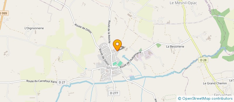 localisation de l'entreprise ALPAC  MOYON VILLAGES