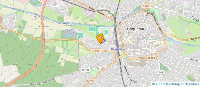 localisation de l'entreprise ALPAC DEMOLITION à HAGUENAU