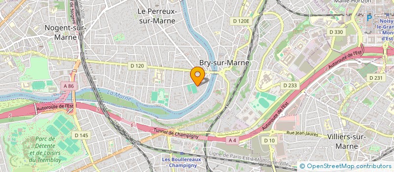 localisation de l'entreprise ALPACA  LE PERREUX-SUR-MARNE