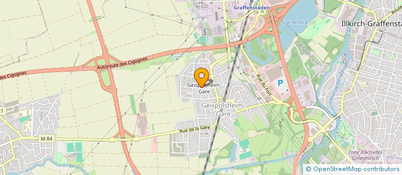 localisation de l'entreprise ALPACO  GEISPOLSHEIM