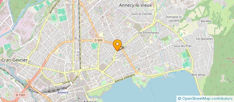 localisation de l'entreprise ALPACT  ANNECY