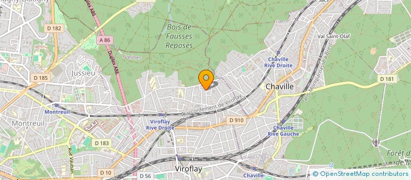 localisation de l'entreprise ALPACTE  VIROFLAY