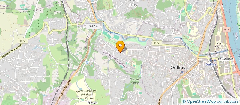 localisation de l'entreprise ALPACY  OULLINS-PIERRE-BENITE