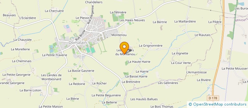 localisation de l'entreprise ALPADAIRY  DOMALAIN