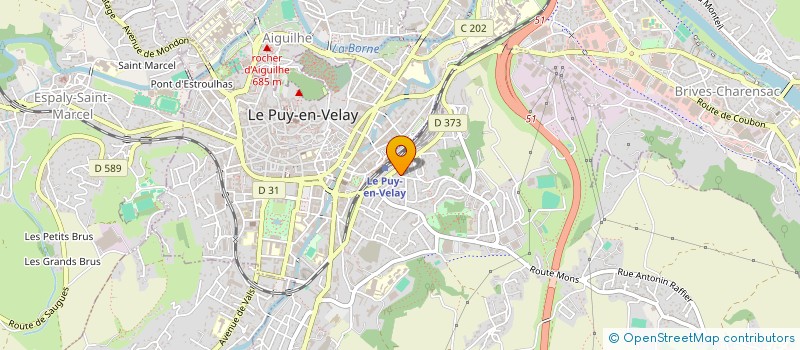 localisation de l'entreprise ALPADI  LE PUY-EN-VELAY