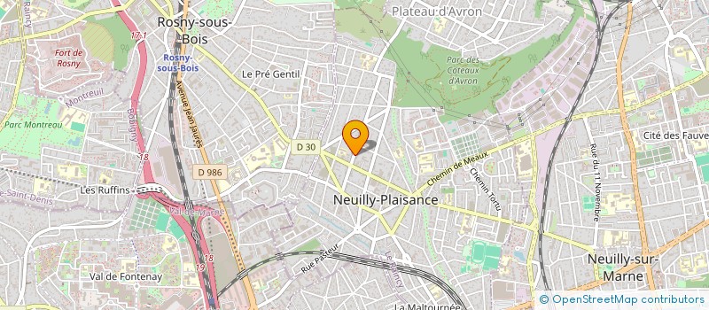 localisation de l'entreprise ALPAGA INGENIERIE à NEUILLY-PLAISANCE