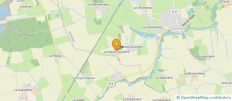 localisation de l'entreprise ALPAGA R.  PANNECE