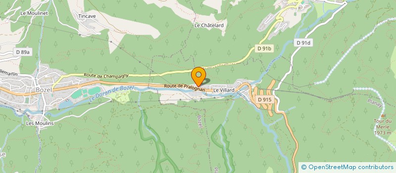 localisation de l'entreprise ALPAGE DE RITORD à PLANAY