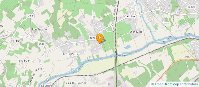 localisation de l'entreprise ALPAGI à TROIS-PALIS