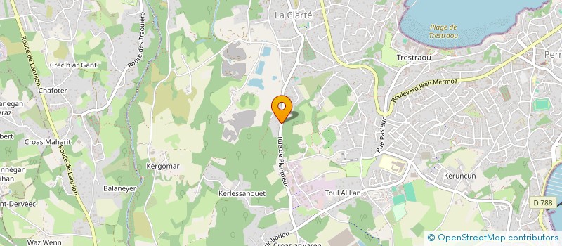 localisation de l'entreprise ALPAGIDE  PERROS-GUIREC