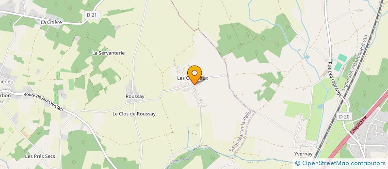 localisation de l'entreprise ALPAJ  SAINT-MARTIN-LA-PALLU