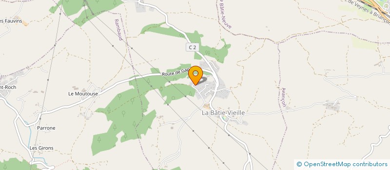 localisation de l'entreprise ALPAJES  LA BATIE-VIEILLE