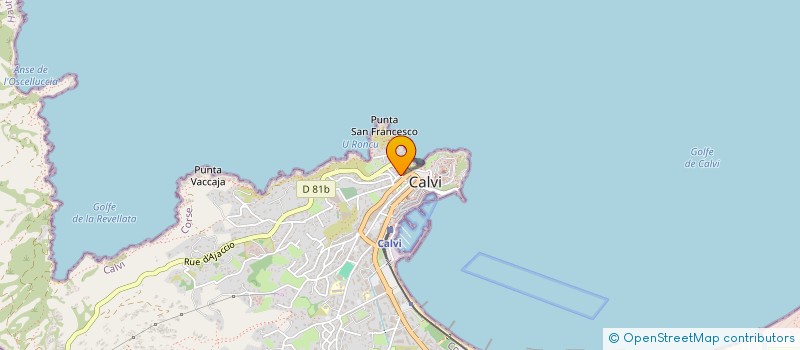 localisation de l'entreprise ALPAMAF à CALVI