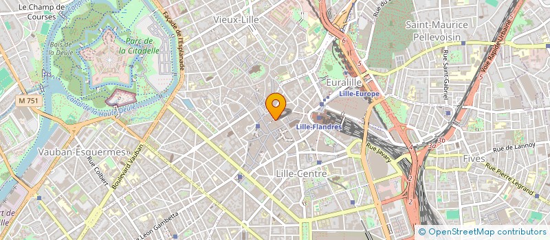 localisation de l'entreprise ALPANACA à LILLE