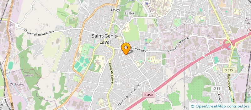 localisation de l'entreprise ALPANIDAH  SAINT-GENIS-LAVAL